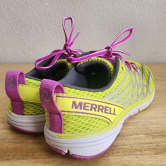 Merrell M-Connect Shoes Womens Size 7 High Viz Purple Vibram Running J06300 - Picture 2 of 12